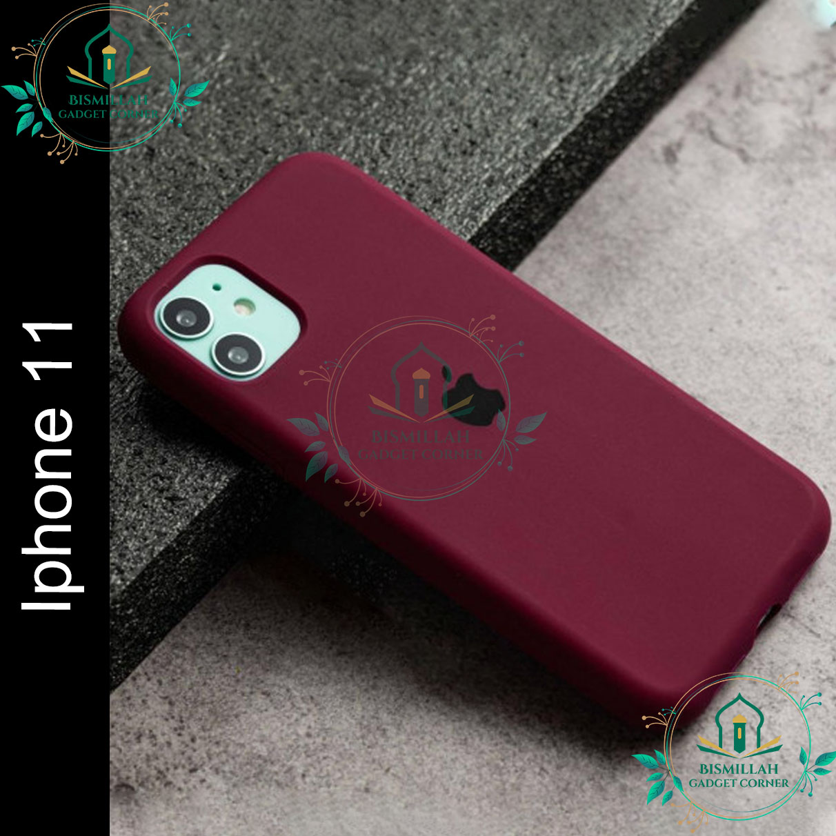 Picture of Premium Liquid Silicone Phone case for Iphone 11 Liquid Silicon Mobile Back Case Soft Silicone Phone Cover