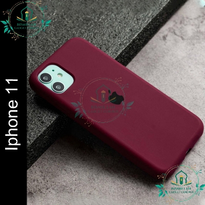 Picture of Premium Liquid Silicone Phone case for Iphone 11 Liquid Silicon Mobile Back Case Soft Silicone Phone Cover