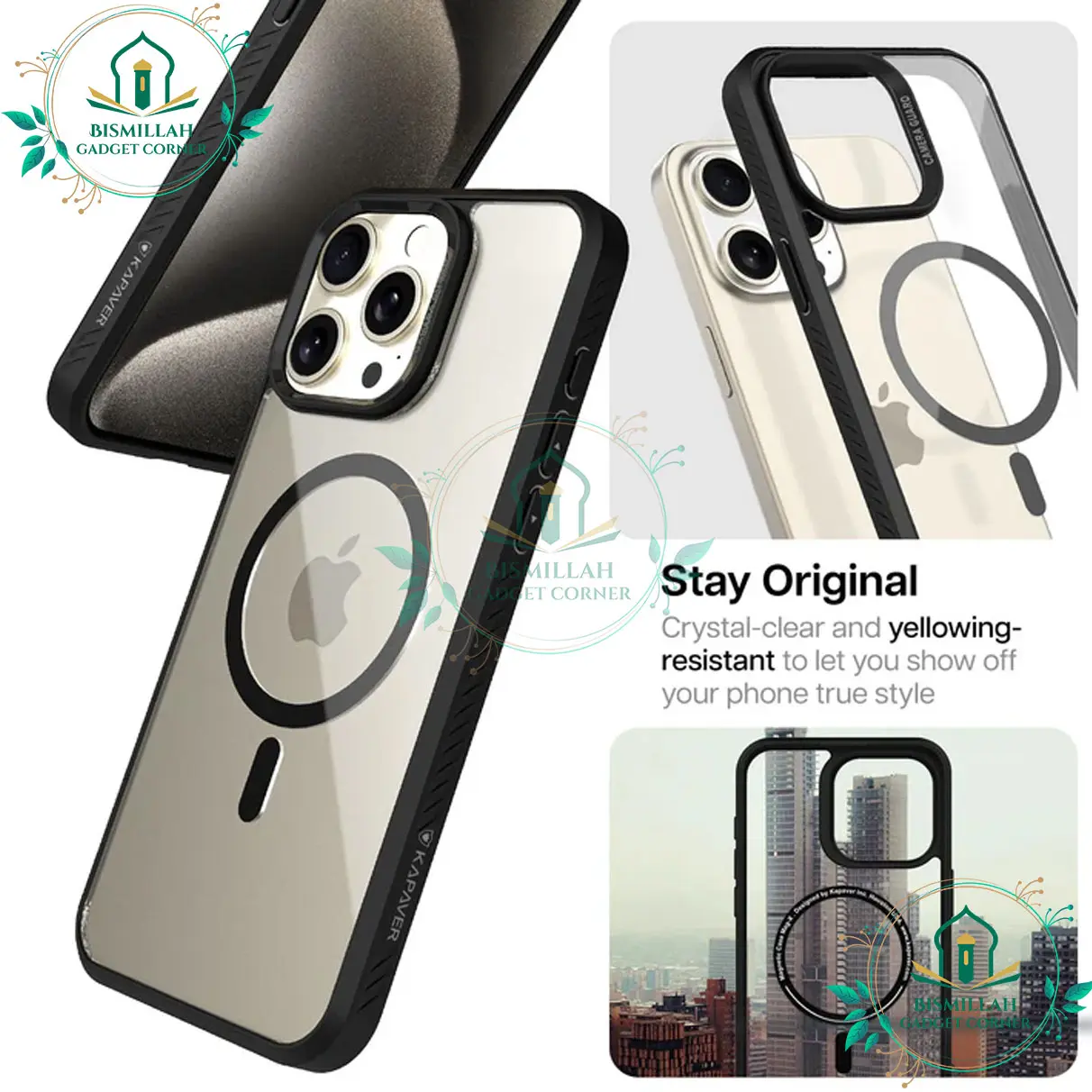 Picture of Acrylic Crystal Clear MagSafe Case for Apple IPhone 14 Clear