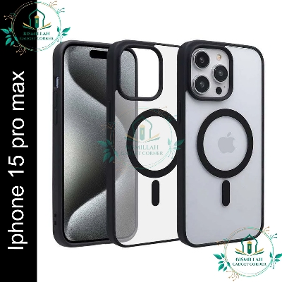 Picture of Acrylic Crystal Clear MagSafe Case for Apple IPhone 15 pro max Clear