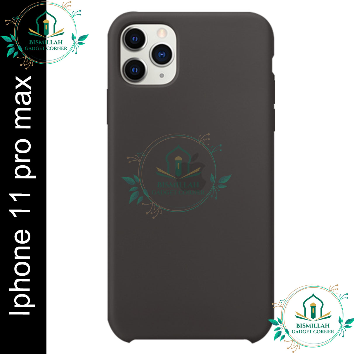 Picture of Premium Liquid Silicone Phone case for Iphone 11 pro max Liquid Silicon Mobile Back Case Soft Silicone Phone Cover