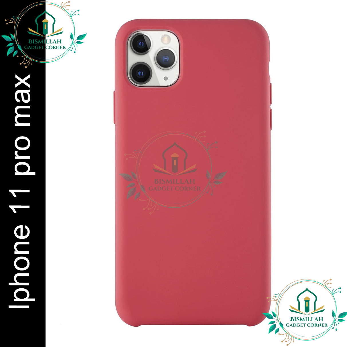 Picture of Premium Liquid Silicone Phone case for Iphone 11 pro max Liquid Silicon Mobile Back Case Soft Silicone Phone Cover