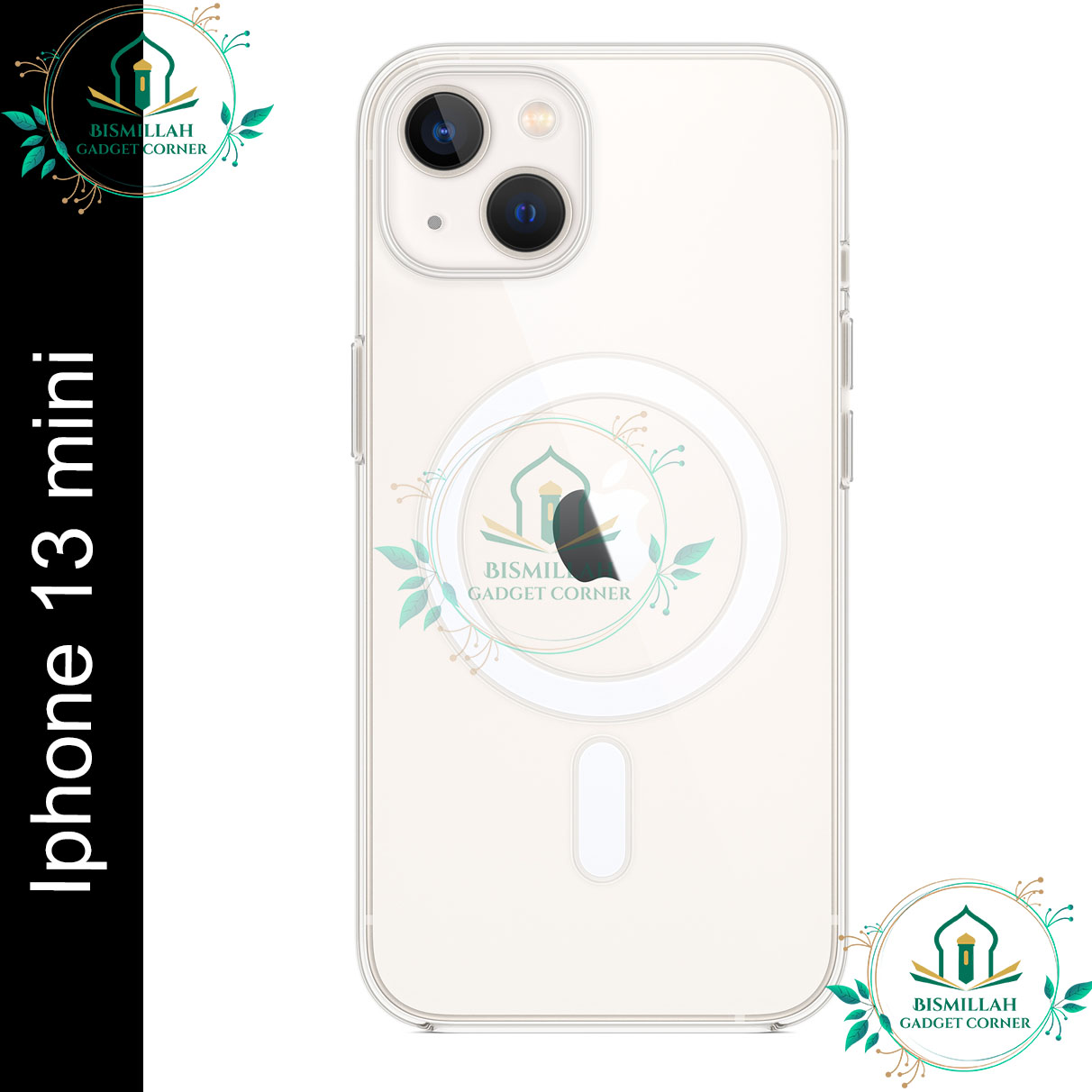 Picture of Transparent TPU / Acrylic Crystal Clear MagSafe Case for Apple IPhone 13 mini Clear