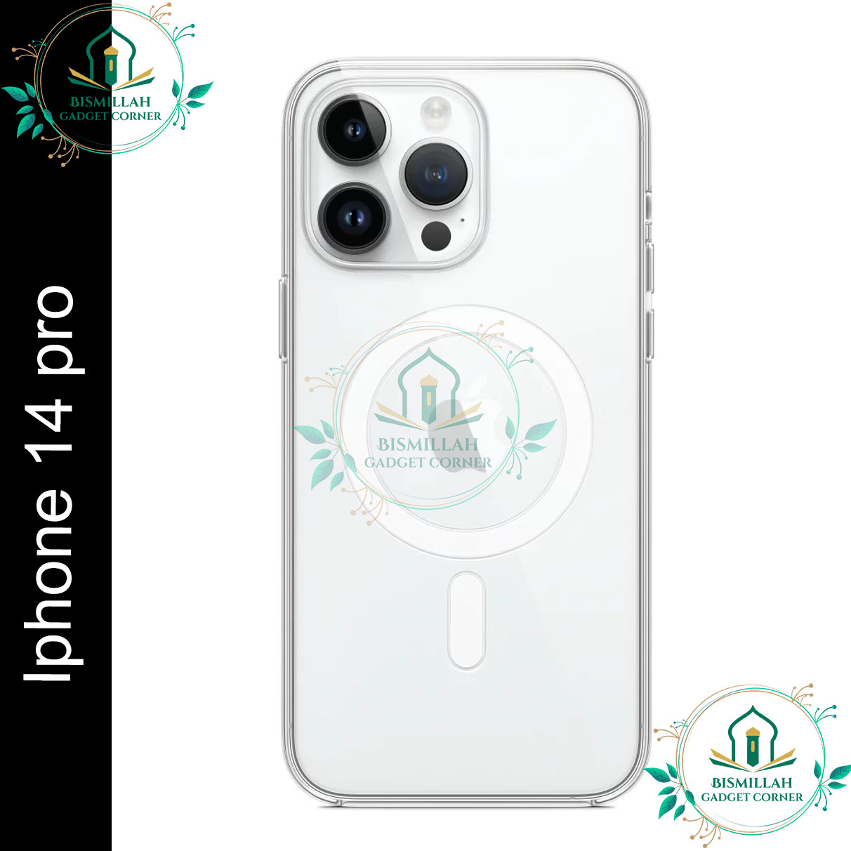 Picture of Transparent TPU / Acrylic Crystal Clear MagSafe Case for Apple IPhone 14 pro Clear