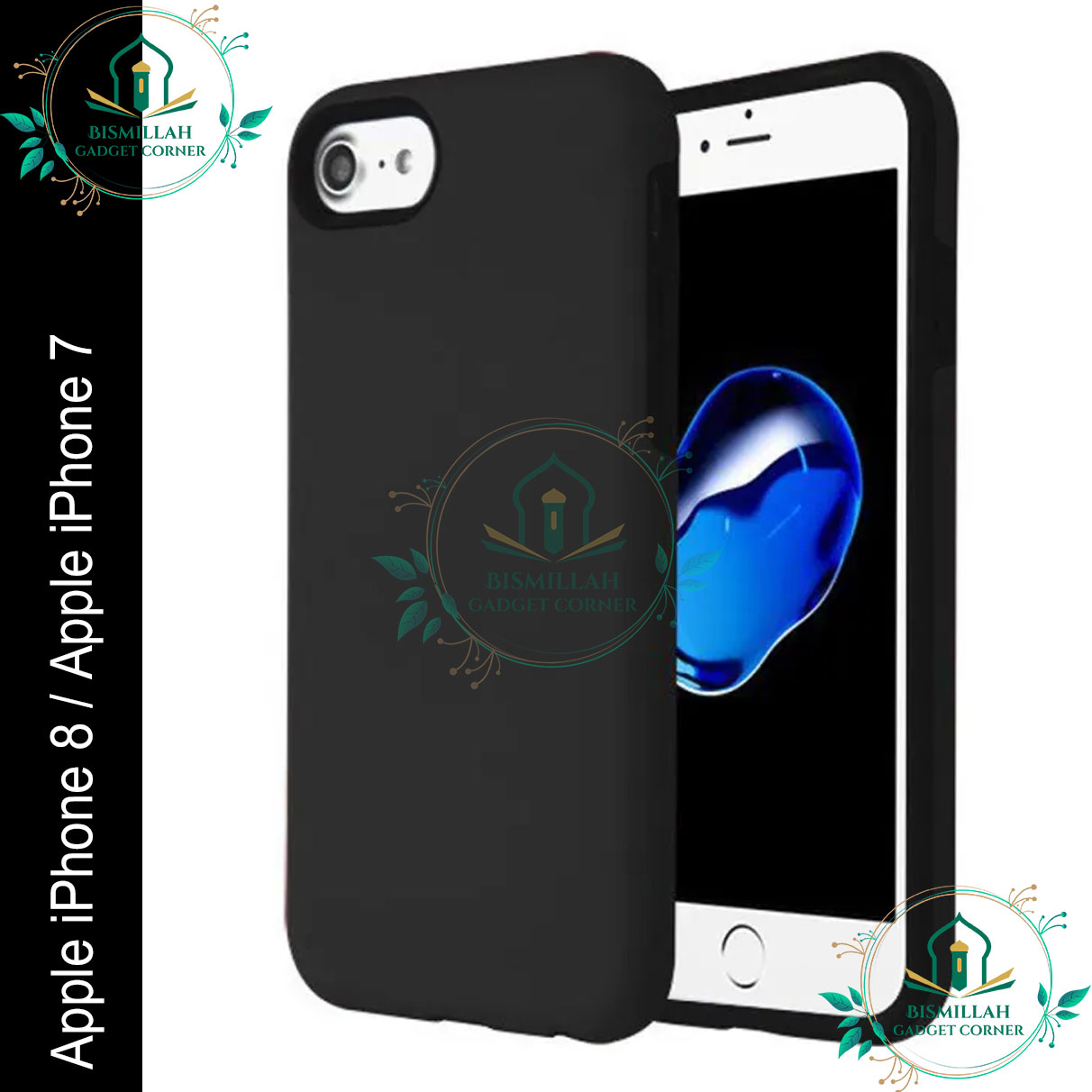 Picture of Premium Liquid Silicone Phone case for Apple iPhone 8 / Apple iPhone 7 Liquid Silicon Mobile Back Case Soft Silicone Phone Cover