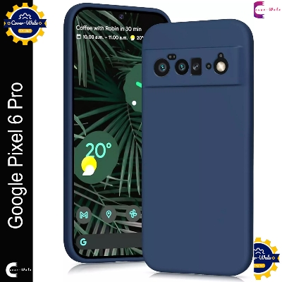 Picture of Premium Liquid Silicone Phone case for Google Pixel 6 Pro 5G Liquid Silicon Mobile Back Case Soft Silicone Phone Cover