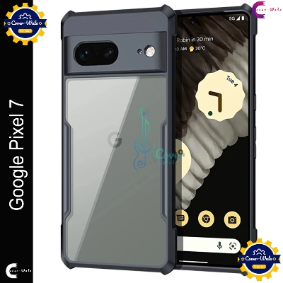 Picture of Xundd Back Cover for Google Pixel 7 5G Transparent Hybrid Hard PC Back Bumper