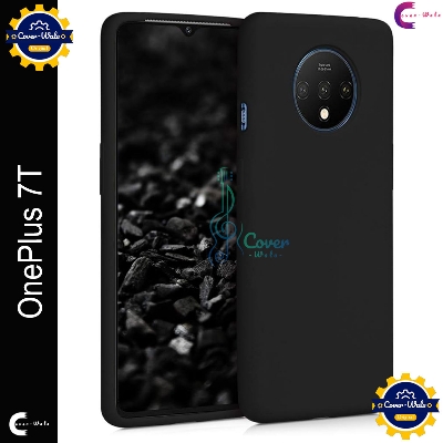 Picture of Premium Liquid Silicone Phone case for OnePlus 7T / 1+ 7T Liquid Silicon Mobile Back Case Soft Silicone Phone Cover