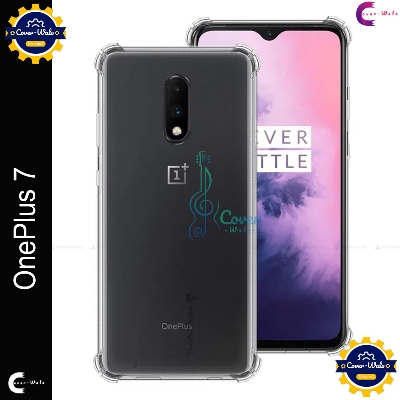 Picture of Transparent back cover For OnePlus 7 / 1+ 7 Luxury transparent Protect Back Cover Soft Case
