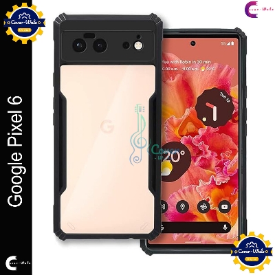 Picture of Xundd Back Cover for Google Pixel 6 5G Transparent Hybrid Hard PC Back Bumper