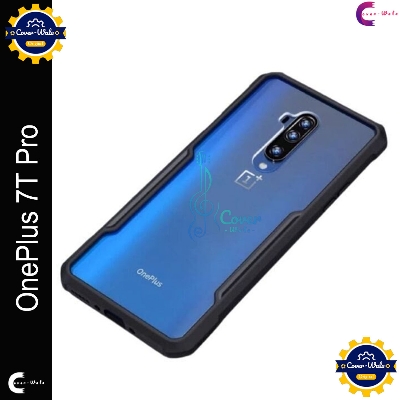 Picture of Xundd Back Cover for OnePlus 7T Pro / 1+ 7T Pro Transparent Hybrid Hard PC Back Bumper