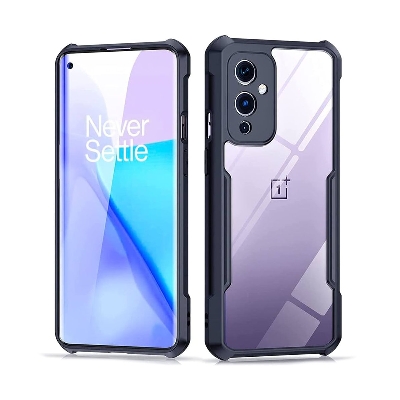 Picture of Xundd Back Cover for OnePlus 9 5G / 1+ 9 5G Transparent Hybrid Hard PC Back Bumper