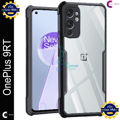 Picture of Xundd Back Cover for OnePlus 9RT 5G / 1+ 9RT 5G Transparent Hybrid Hard PC Back Bumper