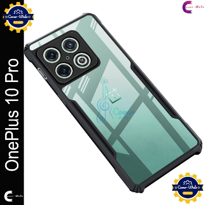 Picture of Xundd Back Cover for OnePlus 10 Pro 5G / 1+ 10 Pro 5G  Transparent Hybrid Hard PC Back Bumper