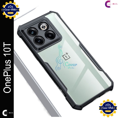 Picture of Xundd Back Cover for OnePlus 10T 5G / 1+ 10T 5G / OnePlus Ace Pro 5G  / 1+ Ace Pro 5G Transparent Hybrid Hard PC Back Bumper