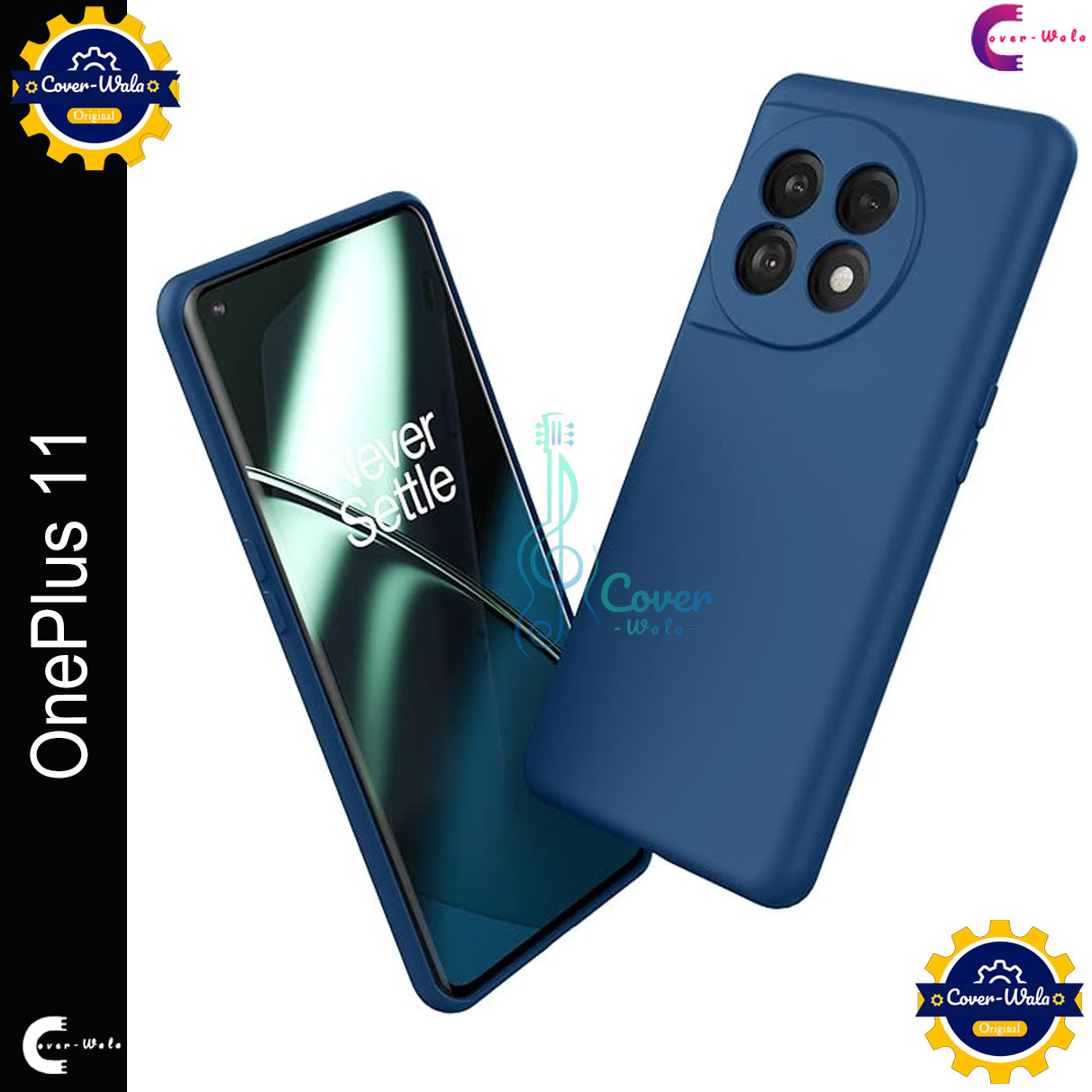 Picture of Premium Liquid Silicone Phone case for OnePlus 11 5G / 1+ 11 5G Liquid Silicon Mobile Back Case Soft Silicone Phone Cover