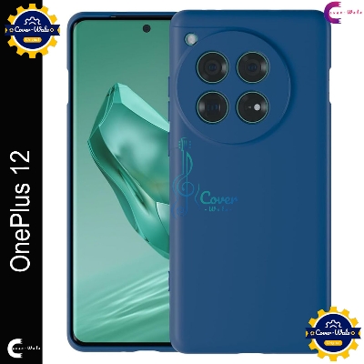 Picture of Premium Liquid Silicone Phone case for OnePlus 12 5G / 1+ 12 5G Liquid Silicon Mobile Back Case Soft Silicone Phone Cover