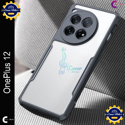 Picture of Xundd Back Cover for OnePlus 12 5G / 1+ 12 5G Transparent Hybrid Hard PC Back Bumper