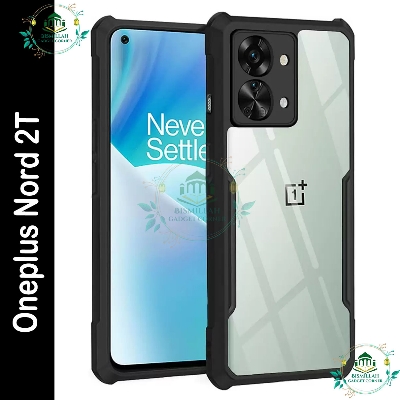 Picture of Xundd Back Cover for OnePlus Nord 2T 5G Transparent Hybrid Hard PC Back Bumper