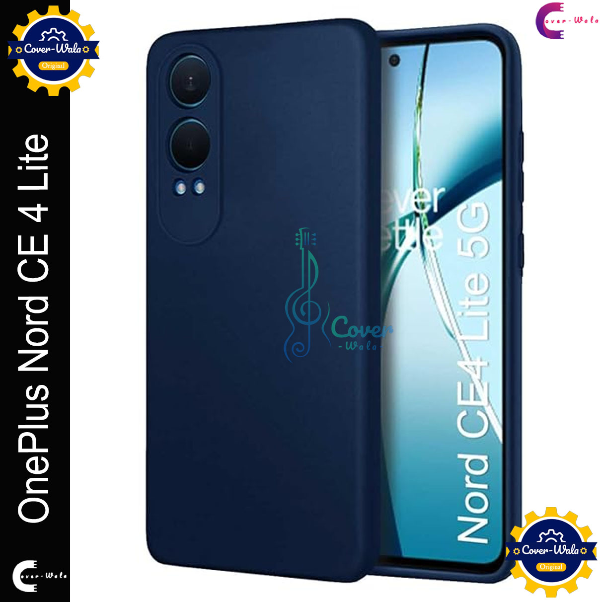 Picture of Premium Liquid Silicone Phone case for OnePlus Nord CE4 Lite 5G / 1+ Nord CE4 Lite 5G / OPPO K12x 5G Liquid Silicon Mobile Back Case Soft Silicone Phone Cover