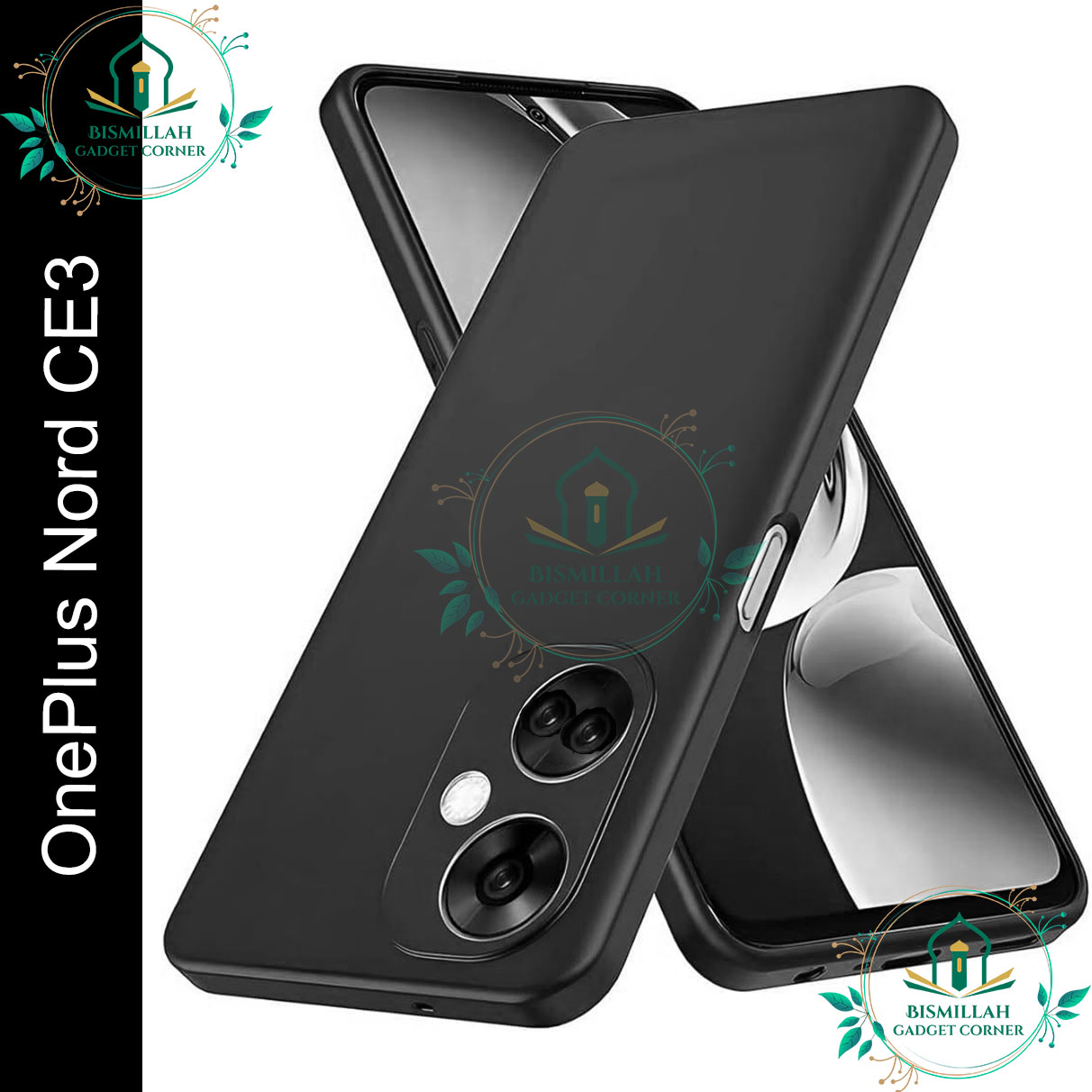 Picture of Premium Liquid Silicone Phone case for OnePlus Nord CE3 / 1+ Nord CE 3 Liquid Silicon Mobile Back Case Soft Silicone Phone Cover