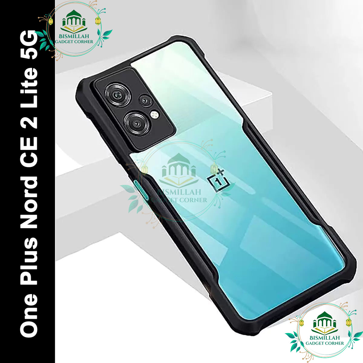 Picture of Xundd Back Cover for OnePlus Nord CE 2 Lite 5G / OnePlus Nord CE2 Lite 5G Transparent Hybrid Hard PC Back Bumper