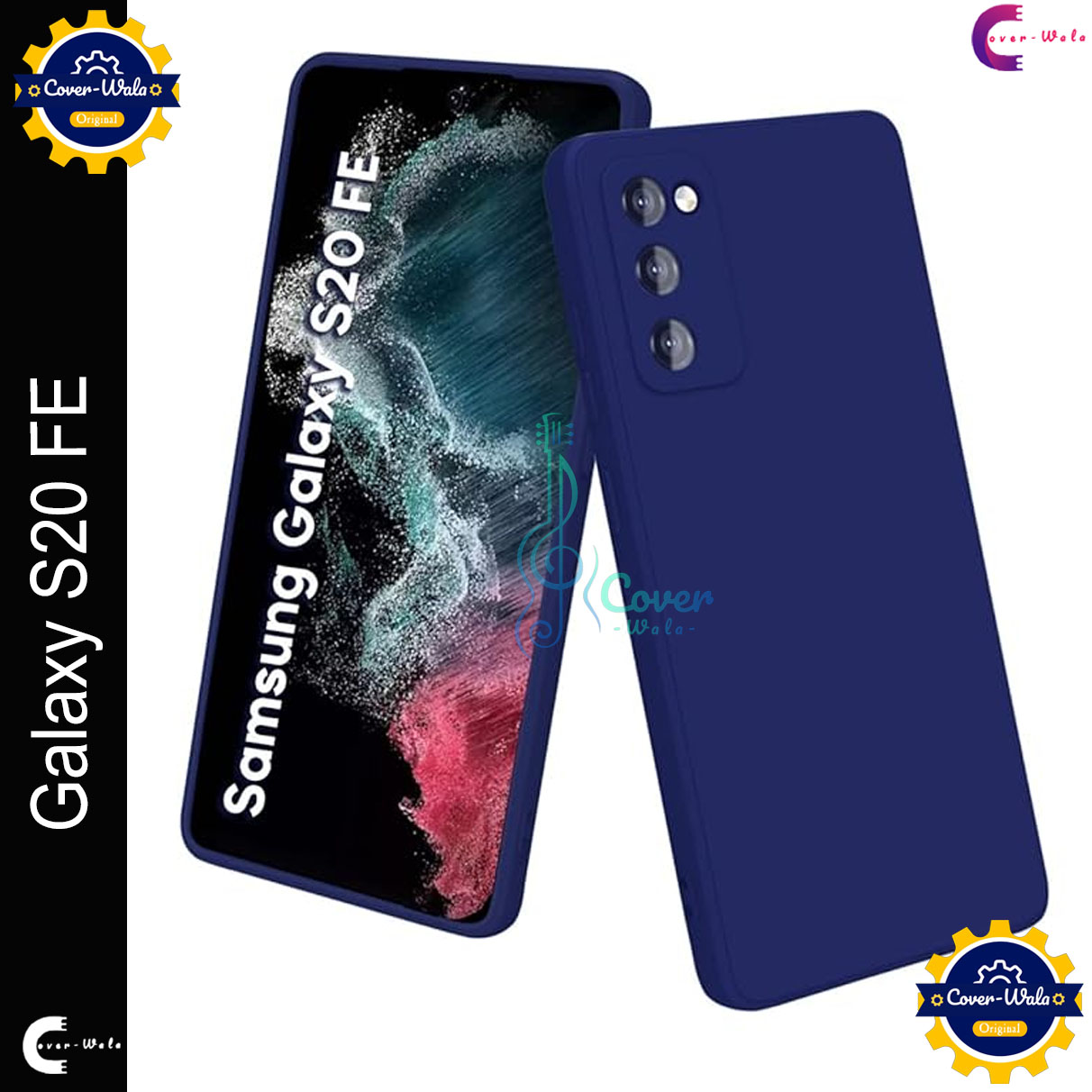 Picture of Premium Liquid Silicone Phone case for Samsung Galaxy S20 FE 5G Liquid Silicon Mobile Back Case Soft Silicone Phone Cover