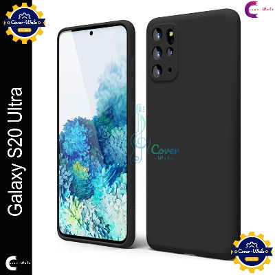 Picture of Premium Liquid Silicone Phone case for Samsung Galaxy S20 Ultra 5G Liquid Silicon Mobile Back Case Soft Silicone Phone Cover
