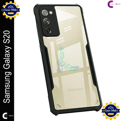 Picture of Xundd Back Cover for Samsung Galaxy S20 5G Transparent Hybrid Hard PC Back Bumper