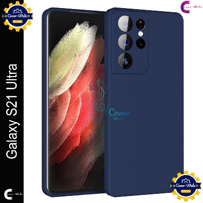 Picture of Premium Liquid Silicone Phone case for Samsung Galaxy S21 Ultra 5G Liquid Silicon Mobile Back Case Soft Silicone Phone Cover