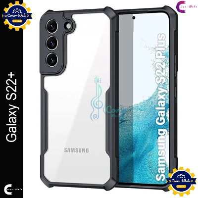 Picture of Xundd Back Cover for Samsung Galaxy S22+ 5G / Samsung Galaxy S22 Plus 5G Transparent Hybrid Hard PC Back Bumper