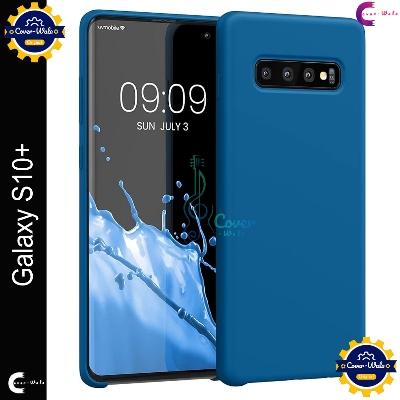 Picture of Premium Liquid Silicone Phone case for Samsung Galaxy S10+ 5G / Samsung Galaxy S10 Plus 5G Liquid Silicon Mobile Back Case Soft Silicone Phone Cover