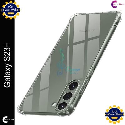 Picture of Transparent back cover For Samsung Galaxy S23+ 5G / Samsung Galaxy S23 Plus 5G Luxury transparent Protect Back Cover Soft Case