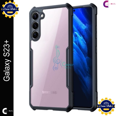 Picture of Xundd Back Cover for Samsung Galaxy S23+ 5G / Samsung Galaxy S23 plus 5G  Transparent Hybrid Hard PC Back Bumper