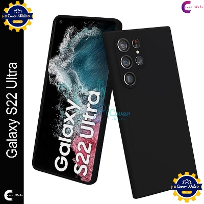 Picture of Premium Liquid Silicone Phone case for Samsung Galaxy S22 Ultra 5G Liquid Silicon Mobile Back Case Soft Silicone Phone Cover