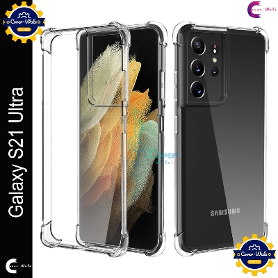 Picture of Transparent back cover For Samsung Galaxy S21 Ultra 5G Luxury transparent Protect Back Cover Soft Case