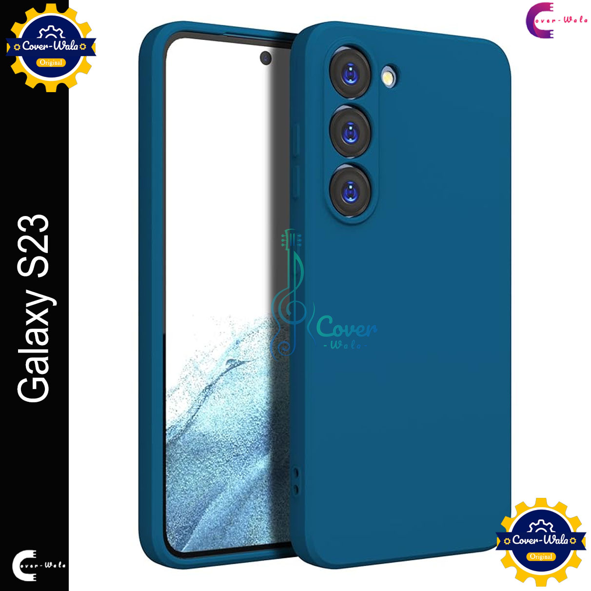 Picture of Premium Liquid Silicone Phone case for Samsung Galaxy S23 5G Liquid Silicon Mobile Back Case Soft Silicone Phone Cover