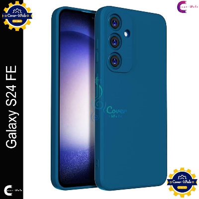 Picture of Premium Liquid Silicone Phone case for Samsung Galaxy S24 FE 5G Liquid Silicon Mobile Back Case Soft Silicone Phone Cover