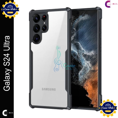 Picture of Xundd Back Cover for Samsung Galaxy S24 Ultra 5G Transparent Hybrid Hard PC Back Bumper