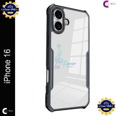 Picture of Xundd Back Cover for iPhone 16 5G Transparent Hybrid Hard PC Back Bumper