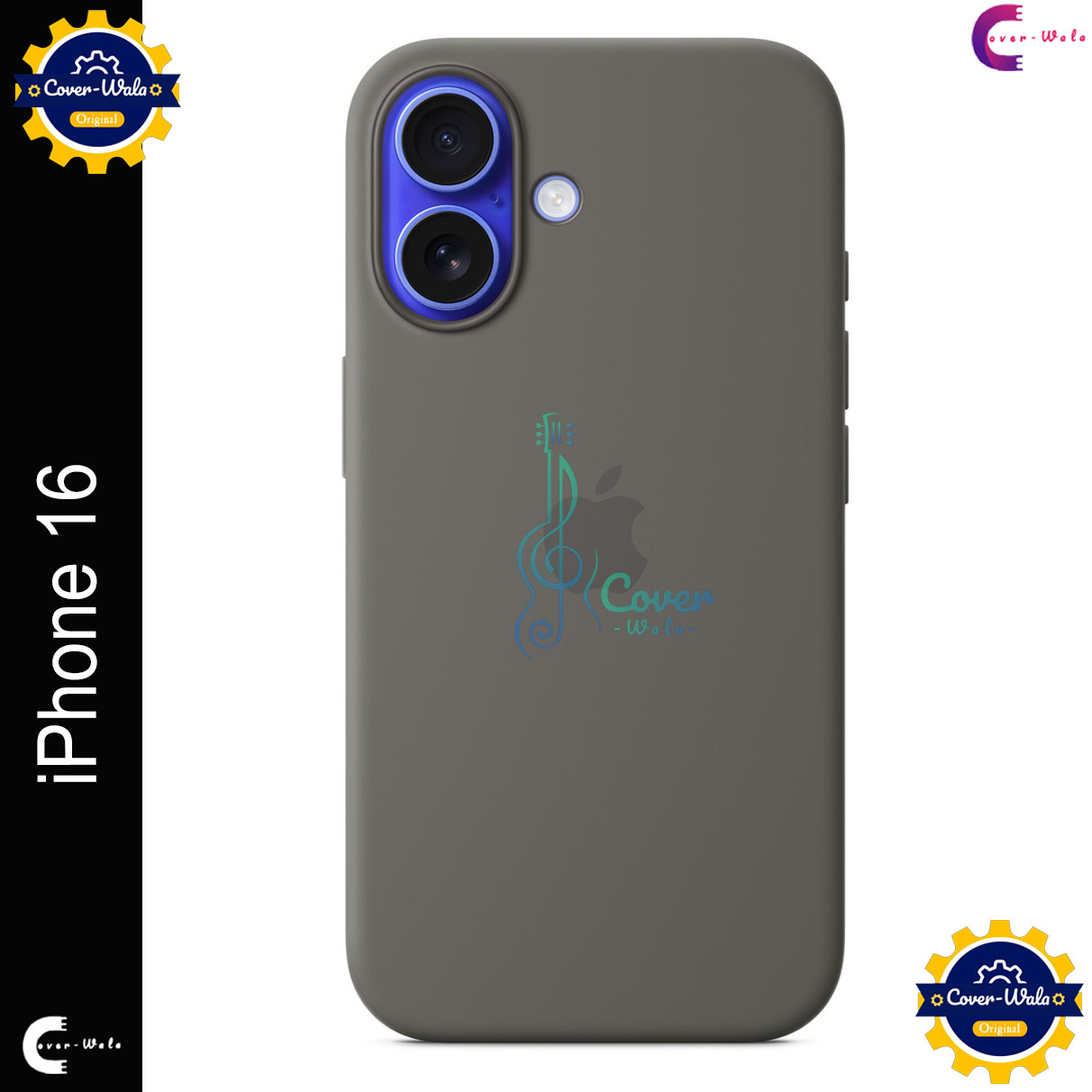 Picture of Premium Liquid Silicone Phone case for iPhone 16 5G Liquid Silicon Mobile Back Case Soft Silicone Phone Cover