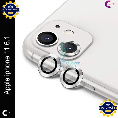 Picture of For Apple iPhone 11 6.1 Camera Protector WSKEN Metal Ring Tempered Glass Camera Lens Protector