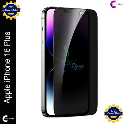 Picture of Privacy Tempered Glass for Apple iPhone 16 Plus | Screen Protector Full HD Quality Tempered Glass Anti-Scratch Edge to Edge Coverage (Black)