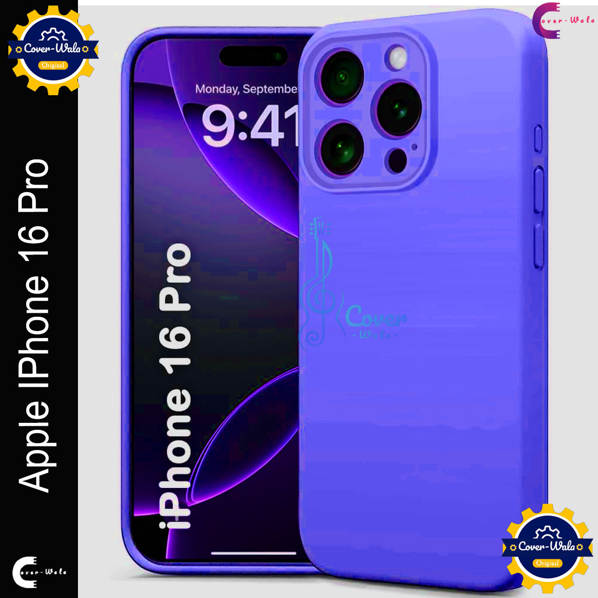 Picture of Premium Liquid Silicone Phone case for Apple iPhone 16 Pro Liquid Silicon Mobile Back Case Soft Silicone Phone Cover