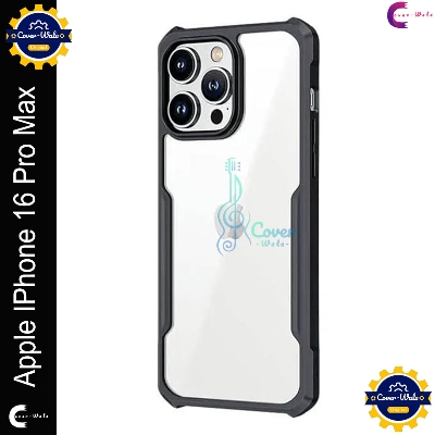 Picture of Xundd Back Cover for Apple iPhone 16 Pro Max Transparent Hybrid Hard PC Back Bumper