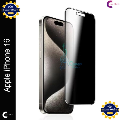 Picture of Privacy Tempered Glass for Apple iPhone 16 | Screen Protector Full HD Quality Tempered Glass Anti-Scratch Edge to Edge Coverage (Black)