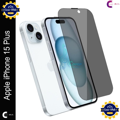 Picture of Privacy Tempered Glass for Apple iPhone 15 Plus | Screen Protector Full HD Quality Tempered Glass Anti-Scratch Edge to Edge Coverage (Black)