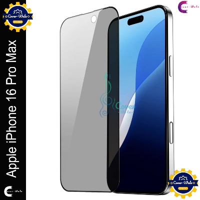 Picture of Privacy Tempered Glass for Apple iPhone 16 Pro Max | Screen Protector Full HD Quality Tempered Glass Anti-Scratch Edge to Edge Coverage (Black)