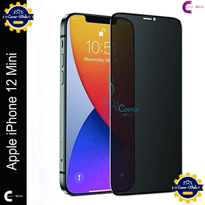 Picture of Privacy Tempered Glass for Apple iPhone 12 mini | Screen Protector Full HD Quality Tempered Glass Anti-Scratch Edge to Edge Coverage (Black)