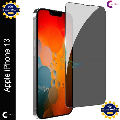 Picture of Privacy Tempered Glass for Apple iPhone 13 | Screen Protector Full HD Quality Tempered Glass Anti-Scratch Edge to Edge Coverage (Black)